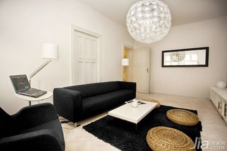 简约风格公寓经济型90平米客厅沙发海外家居