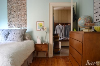 新古典风格二居室富裕型90平米卧室床效果图