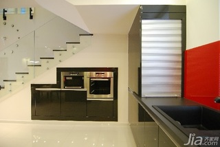 简约风格别墅经济型120平米厨房楼梯橱柜海外家居