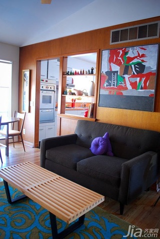 简约风格二居室经济型90平米沙发海外家居