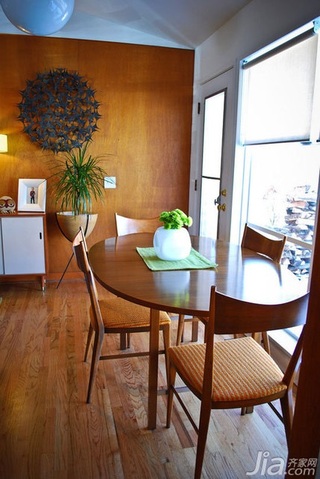 简约风格二居室经济型90平米餐厅餐桌海外家居
