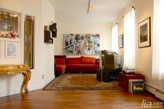 简约风格二居室古典经济型90平米过道地毯海外家居