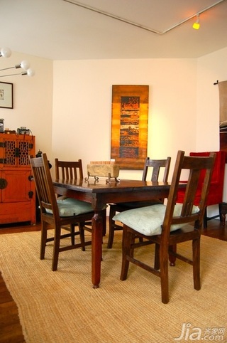 简约风格二居室古典经济型90平米餐厅餐桌海外家居