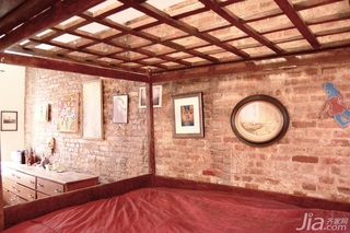 简约风格二居室古典经济型90平米卧室床海外家居