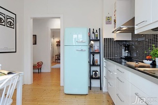 北欧风格复式经济型120平米厨房橱柜海外家居
