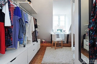 北欧风格复式经济型120平米衣帽间衣柜海外家居