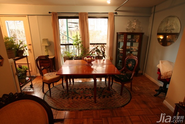 公寓装修,80平米装修,经济型装修,欧式风格,海外家居,餐厅,餐桌