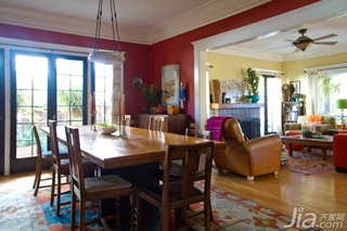 混搭风格别墅富裕型130平米餐厅餐桌海外家居