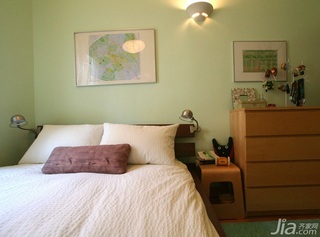 简约风格小户型经济型60平米卧室床海外家居