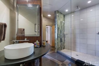 混搭风格别墅富裕型140平米以上卫生间洗手台海外家居