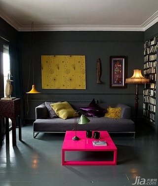 新古典风格别墅经济型110平米客厅沙发海外家居