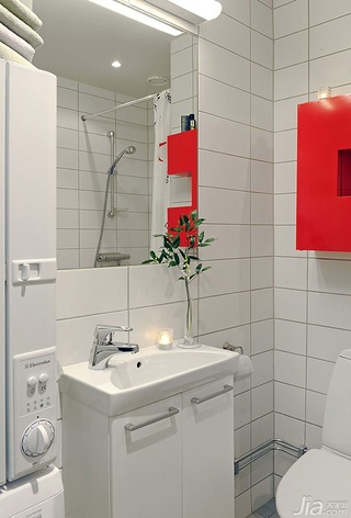简约风格公寓经济型90平米卫生间洗手台海外家居