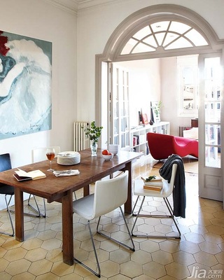 混搭风格公寓经济型120平米餐厅餐桌海外家居