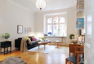 北欧风格公寓经济型110平米客厅沙发海外家居