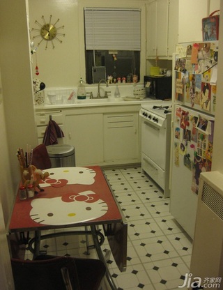 简约风格小户型经济型40平米厨房橱柜安装图