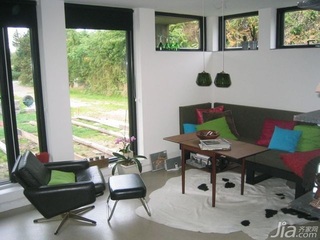简约风格复式经济型90平米客厅沙发海外家居