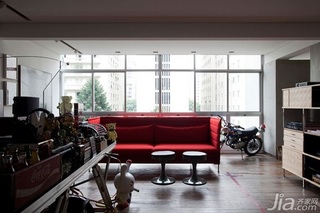 混搭风格公寓经济型90平米客厅沙发海外家居
