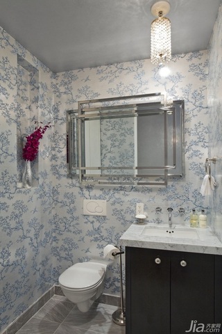 简约风格公寓富裕型120平米卫生间洗手台海外家居