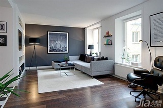 简约风格公寓经济型70平米客厅沙发海外家居