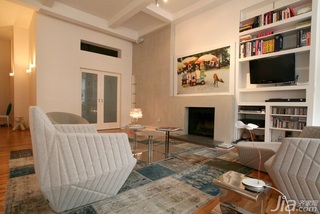 简约风格复式经济型80平米客厅沙发海外家居