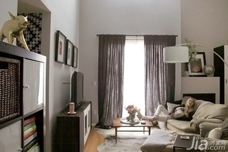 简约风格复式富裕型100平米客厅沙发海外家居