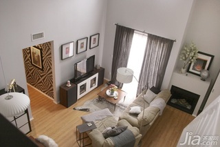 简约风格复式富裕型100平米客厅沙发海外家居