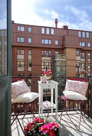 简约风格公寓经济型90平米阳台海外家居
