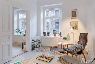 简约风格公寓经济型90平米工作区沙发海外家居