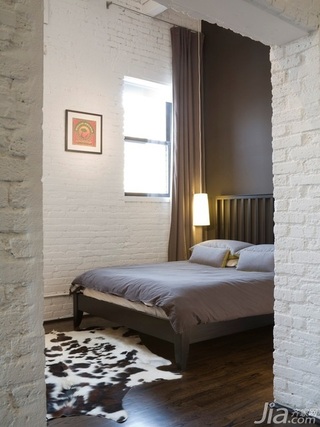 简约风格公寓舒适经济型70平米卧室床海外家居