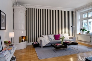 简约风格公寓经济型90平米客厅沙发背景墙沙发海外家居
