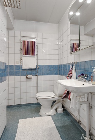 简约风格公寓经济型90平米卫生间洗手台海外家居