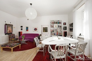 混搭风格公寓富裕型120平米餐厅餐桌海外家居