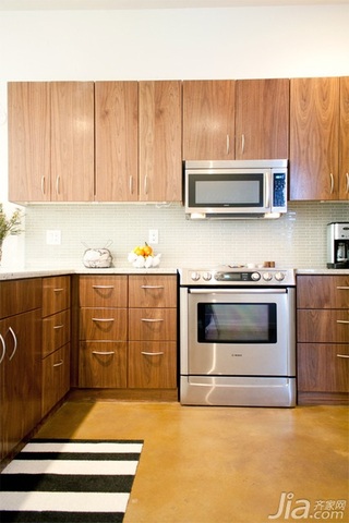 简约风格复式经济型110平米厨房橱柜海外家居