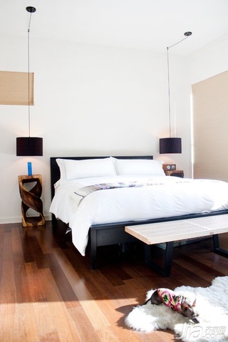 简约风格复式舒适经济型110平米卧室床海外家居