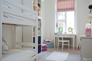 欧式风格公寓富裕型儿童房书桌海外家居