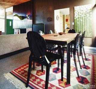简约风格别墅富裕型140平米以上餐厅餐桌海外家居