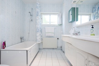 北欧风格公寓富裕型卫生间海外家居