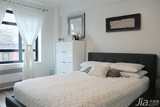宜家风格二居室经济型110平米卧室床海外家居