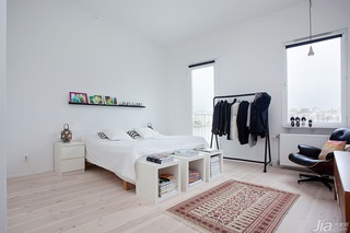 欧式风格复式富裕型卧室床海外家居