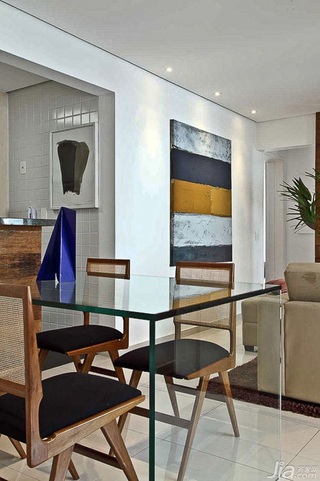 简约风格公寓富裕型110平米餐厅餐桌海外家居