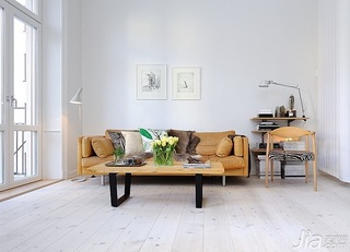 北欧风格小户型经济型40平米客厅沙发海外家居