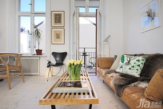 北欧风格小户型经济型40平米客厅沙发海外家居