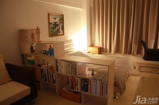 简约风格小户型经济型50平米卧室书架海外家居
