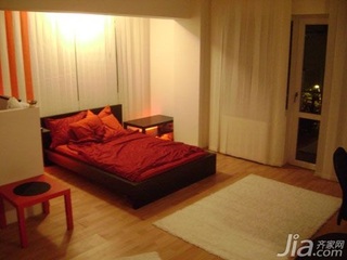 简约风格小户型经济型50平米卧室床海外家居