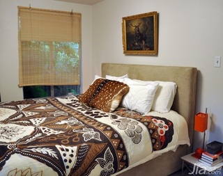 欧式风格别墅富裕型卧室床海外家居