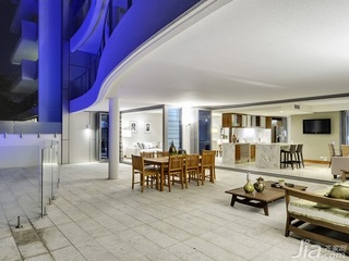 混搭风格别墅富裕型130平米餐厅餐桌海外家居