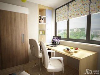 混搭风格公寓富裕型110平米儿童房书桌海外家居