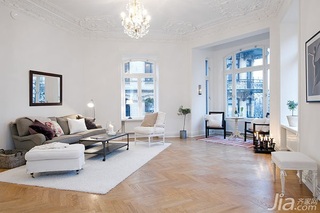 混搭风格公寓富裕型120平米客厅沙发海外家居