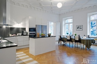 混搭风格公寓富裕型120平米厨房橱柜海外家居