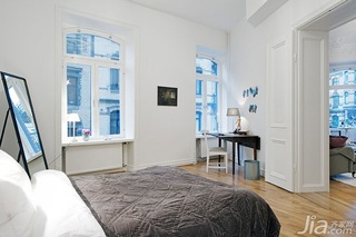 混搭风格公寓富裕型120平米卧室书桌海外家居